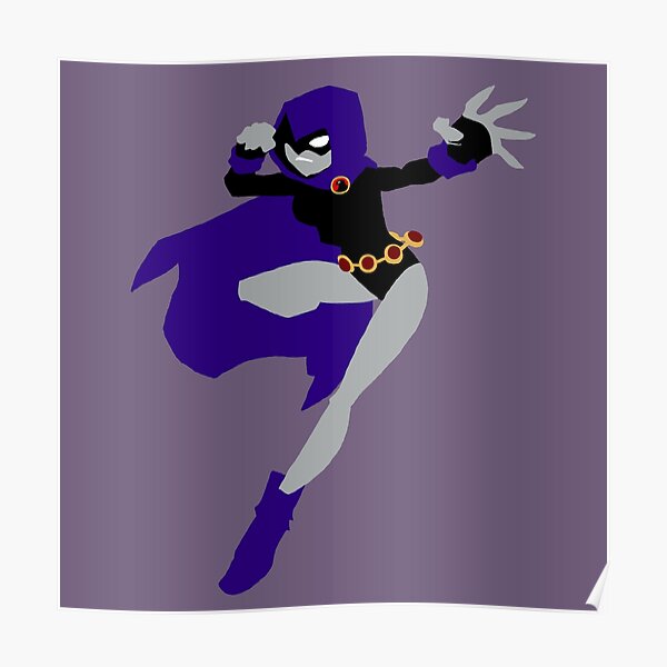 Raven Rachel Roth Dc Comics Teen Titans Posters | Redbubble