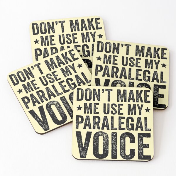 Item preview, Don't Make Me Use My Paralegal Voice designed and sold by kamrankhan.