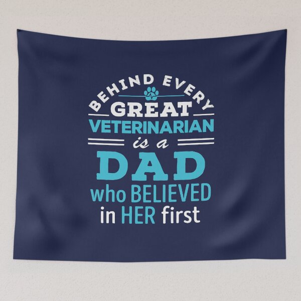 Item preview, Behind Every Great Veterinarian Is a Dad Who Believed in Her First Proud Father designed and sold by jaygo.