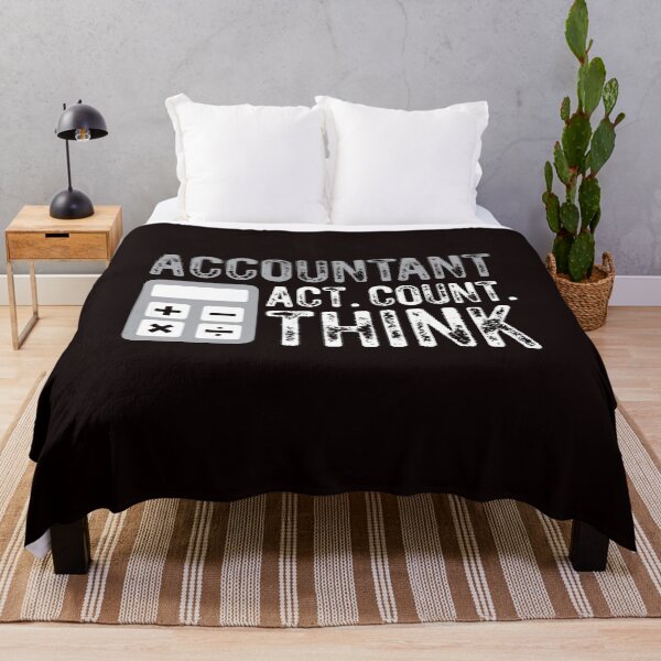 Item preview, Accountant Act Count Think designed and sold by MagicSD Designs.