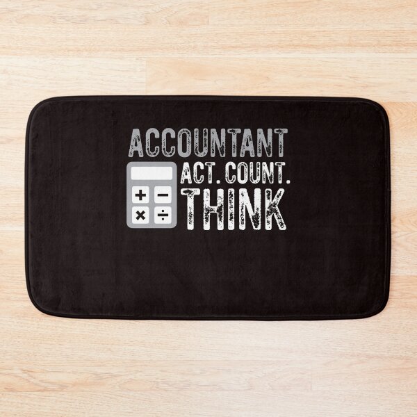 Item preview, Accountant Act Count Think designed and sold by MagicSD Designs.