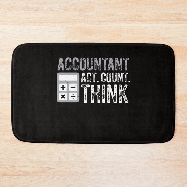 Item preview, Accountant Act Count Think designed and sold by MagicSD Designs.