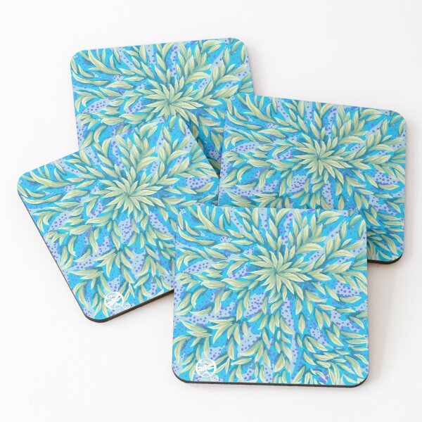 Item preview, Summer Brights Swirl leaves designed and sold by Jeanine Handley.