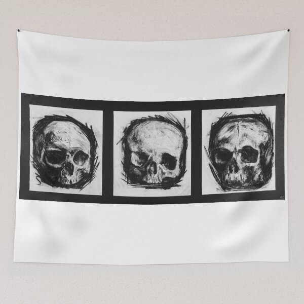 Item preview, Skull Triptych  designed and sold by kaitcz.