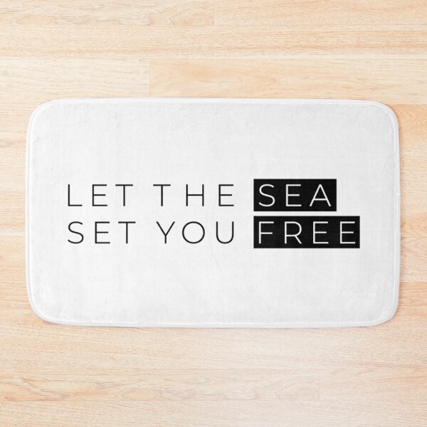 Item preview, Let The Sea Set You Free Design designed and sold by Ali Guermat.