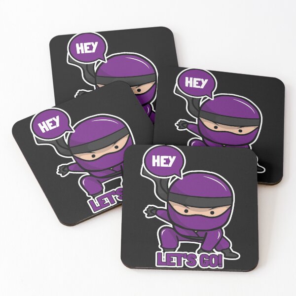 Item preview, Hey Let's Go Ninja designed and sold by yokie1111.