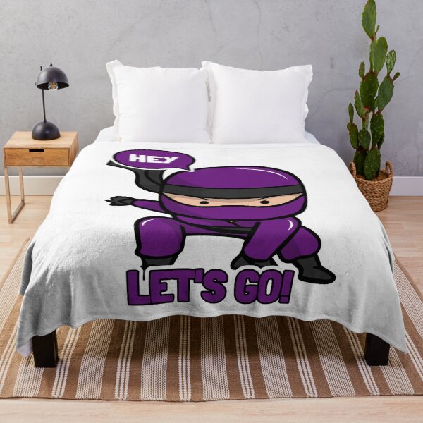 Item preview, Hey Let's Go Ninja designed and sold by yokie1111.
