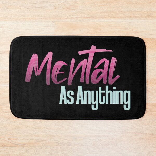 Item preview, Mental As Anything - Colorful Text designed and sold by TheMajesticGoat.