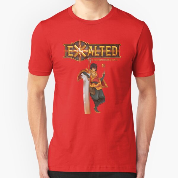 Exalted: Tale of the Visiting Flare - Visiting Flare Slim Fit T-Shirt