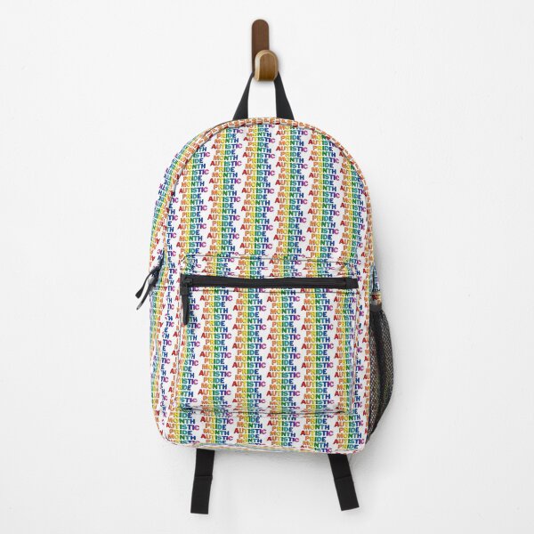 Item preview, Autistic Pride Month Rainbow Lettering designed and sold by autisticcreator.