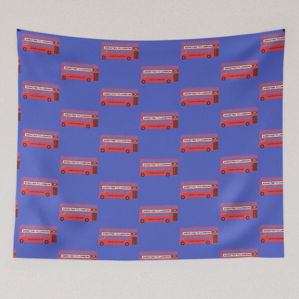 Item preview, Addicted To London Bus designed and sold by WhimsicaliTee.