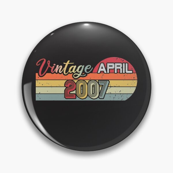 Item preview, Sunset Vintage April 2007 , Retro April Birthday , Born In 2007 , Funny Gift Ideas for Birthday designed and sold by biigshow.