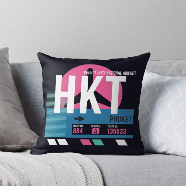 Item preview, Phuket, Thailand (HKT) Airport Code Baggage Tag designed and sold by SLAG-Creative.
