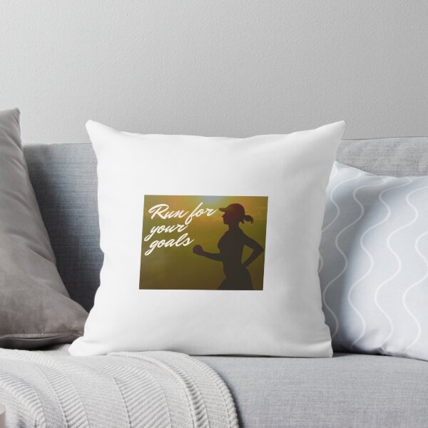 Item preview, ‘Run for Your Goals’ Printable Wall Art, Poster Print, Digital Download Print  designed and sold by ThoughtfulPrint.