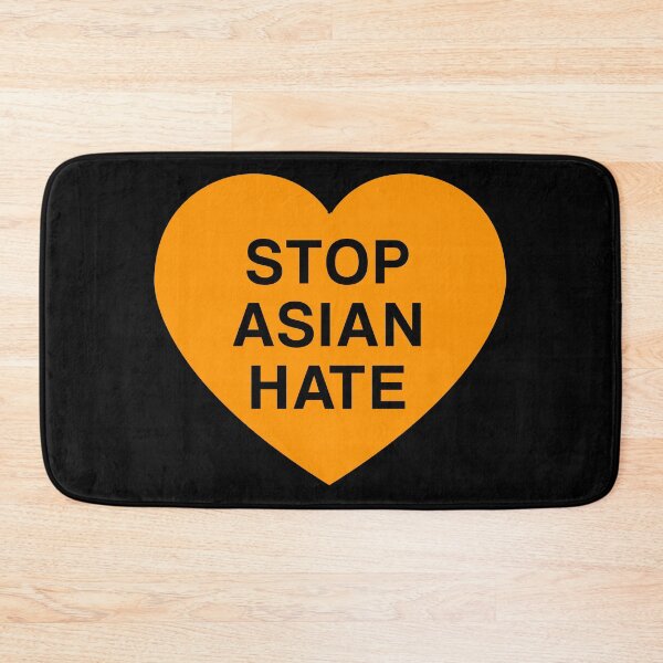 Item preview, stop asian hate heart designed and sold by pikafelix.