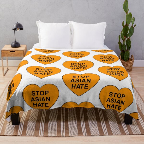 Item preview, stop asian hate heart designed and sold by pikafelix.