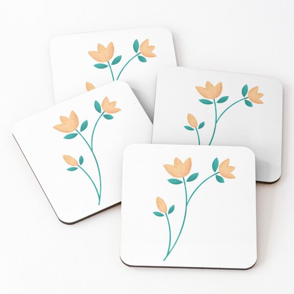 Item preview, Orange floral designed and sold by bunbiz.