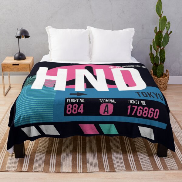 Item preview, Tokyo, Japan (HND) Airport Code Baggage Tag designed and sold by SLAG-Creative.