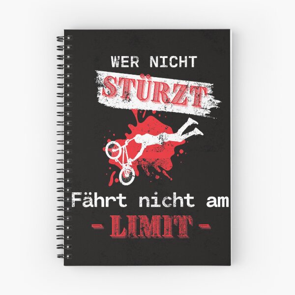 Item preview, Wer nicht Stürzt fährt nicht am Limit designed and sold by Aedrikan.