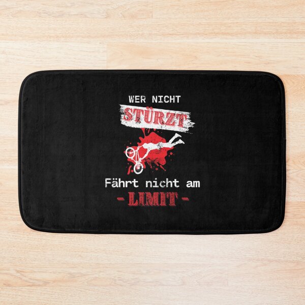 Item preview, Wer nicht Stürzt fährt nicht am Limit designed and sold by Aedrikan.