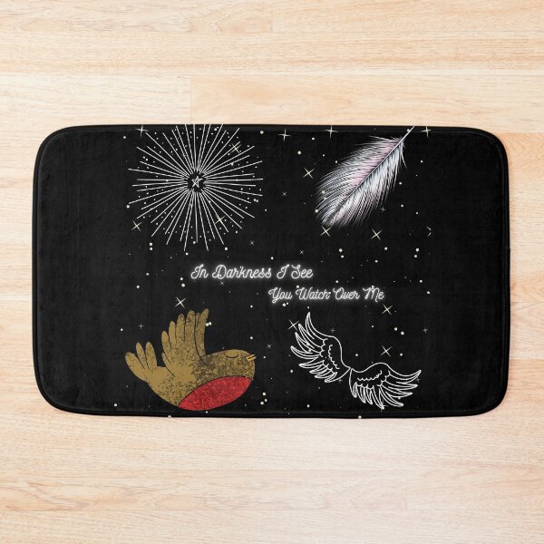 Item preview, In Darkness I See You Watch Over Me - Feather, Robin, Star designed and sold by Imemewell.