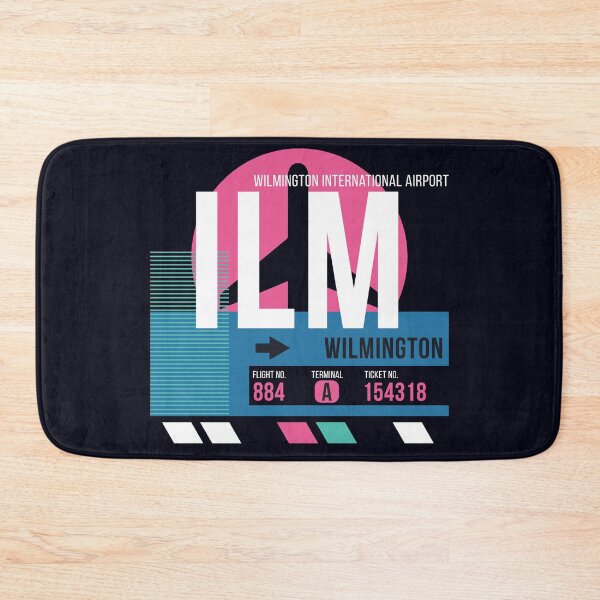Item preview, Wilmington, North Carolina (ILM) Airport Code Baggage Tag designed and sold by SLAG-Creative.
