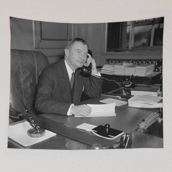 Item preview, Justice Robert H. Jackson - Circa 1940 designed and sold by warishellstore.