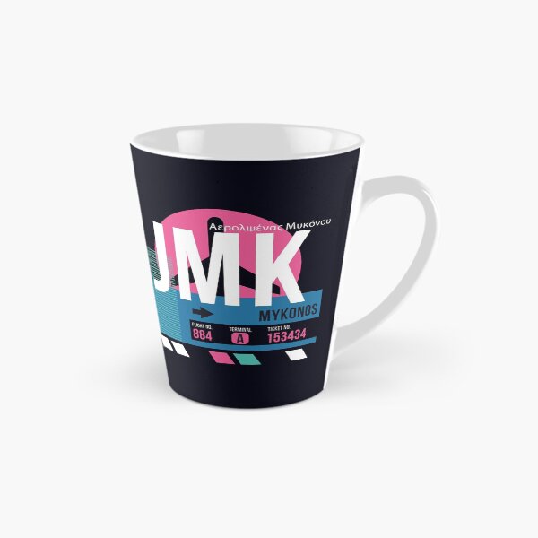 Item preview, Mykonos, Greece (JMK) Airport Code Baggage Tag designed and sold by SLAG-Creative.
