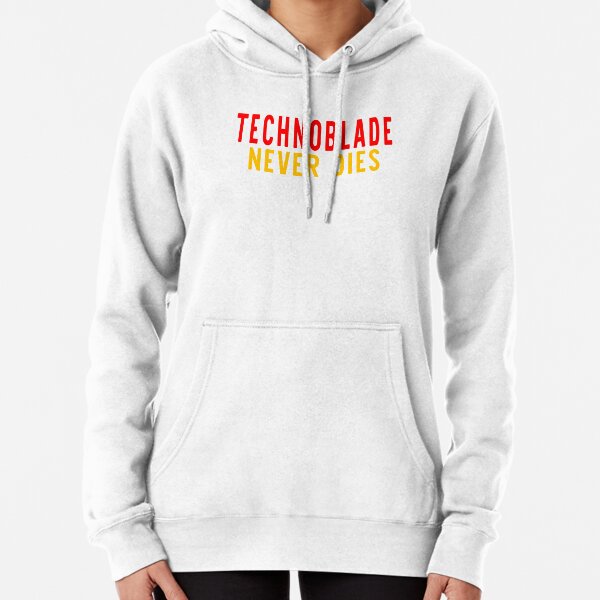 Dream SMP Game Crewneck Hoodie Retro Style Technoblade Never Dies