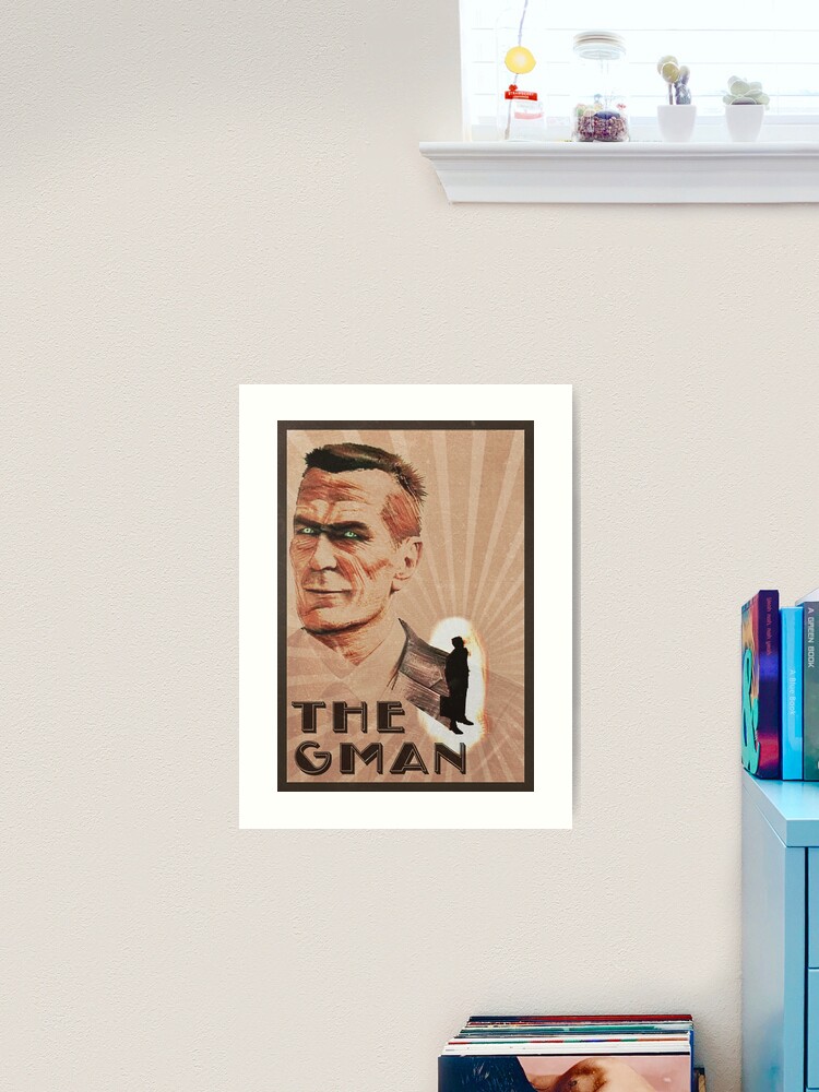 G-man Blue Shade (V2) Poster for Sale by NVcL347