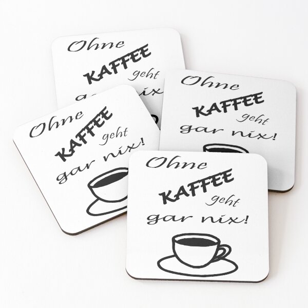 Item preview, Nothing works without coffee designed and sold by Moonyflower.