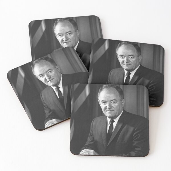 Item preview, Vice President Hubert Humphrey Portrait - 1965 designed and sold by warishellstore.