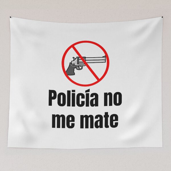 Item preview, Policía no me mate designed and sold by gloriasd14.