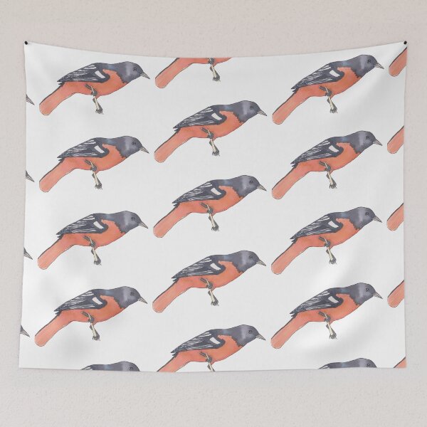 Item preview, Baltimore Oriole Watercolor Bird Art designed and sold by TheWaterBirds.