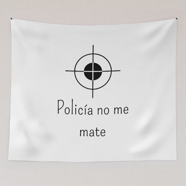 Item preview, Policía no me mate designed and sold by gloriasd14.