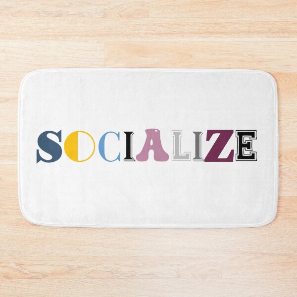 Item preview, socialize designed and sold by AgapeStreetwear.