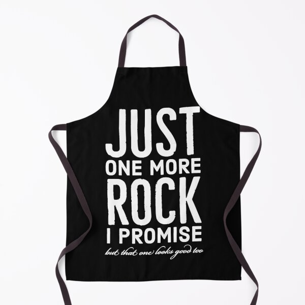 Item preview, Rockhounds Gear Just One More Rock Funny Rockhounding designed and sold by AwesomeWorld1.