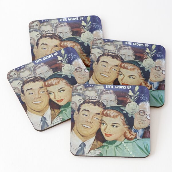 Item preview, Vintage Romance Comic Book Cover - Boy Meets Girl designed and sold by Unhinged Heather.