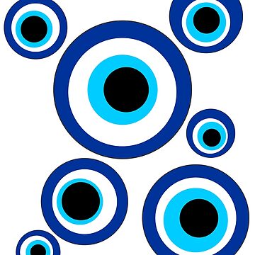 Artwork thumbnail, evil eye protection by sandpiperstudio