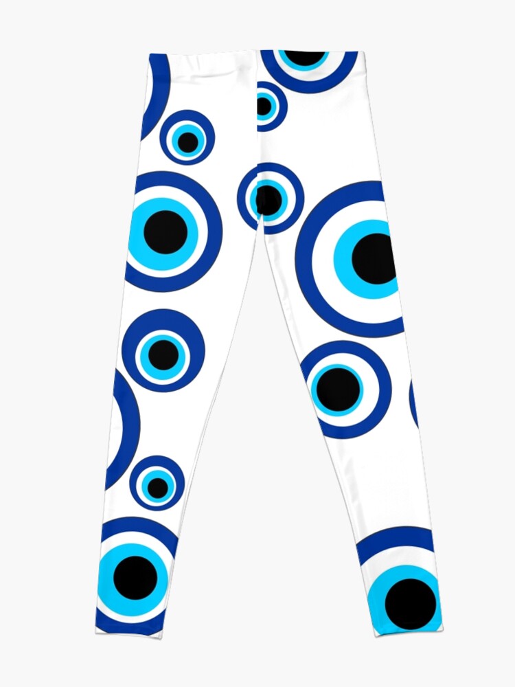 Thumbnail 4 of 5, Leggings, evil eye protection designed and sold by sandpiperstudio.