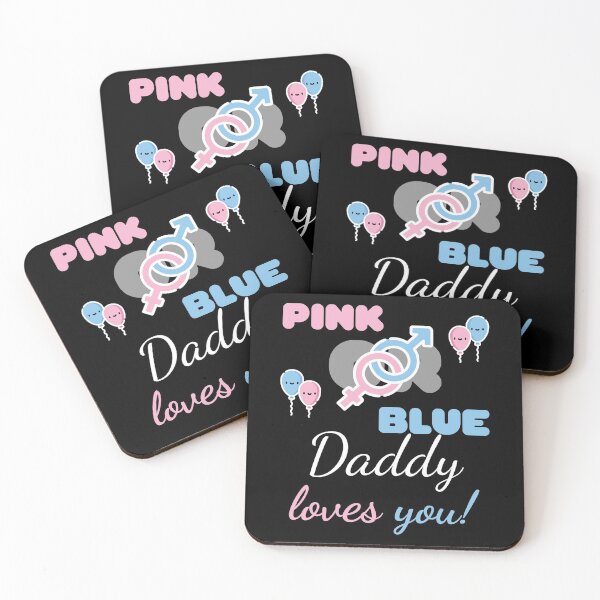 Artikelvorschau, Pink oder Blue Daddy liebt dich! entworfen und verkauft von Hapoel.