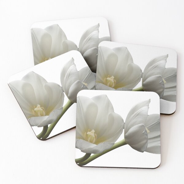 Item preview, white tulips designed and sold by celestial-lobby.
