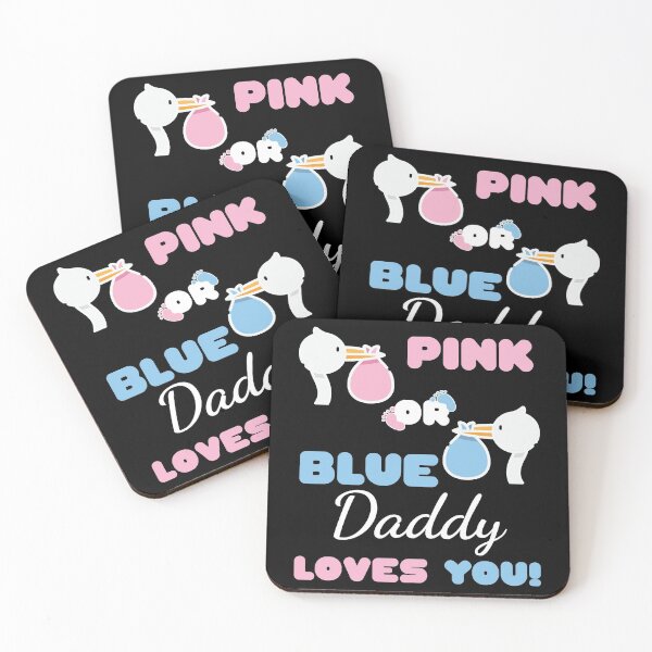 Artikelvorschau, Pink oder Blue Daddy liebt dich! entworfen und verkauft von Hapoel.