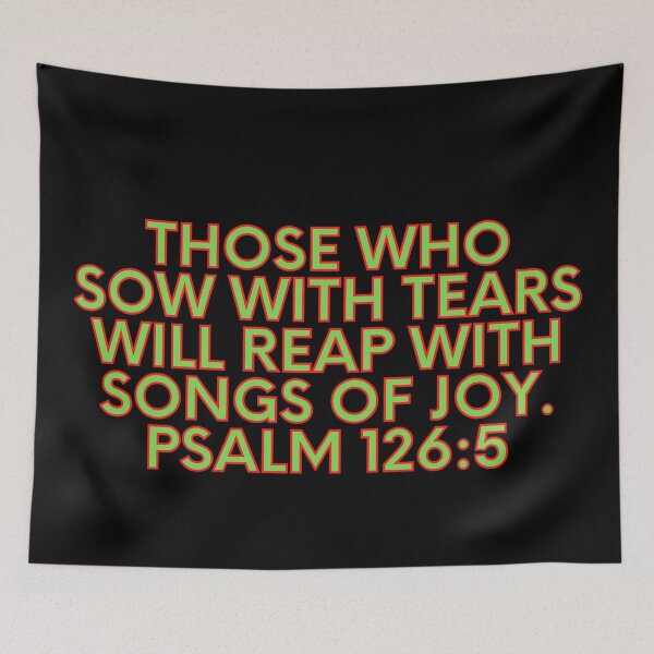 Item preview, Bible Verse Psalm 126:5 designed and sold by Prayingwarrior.