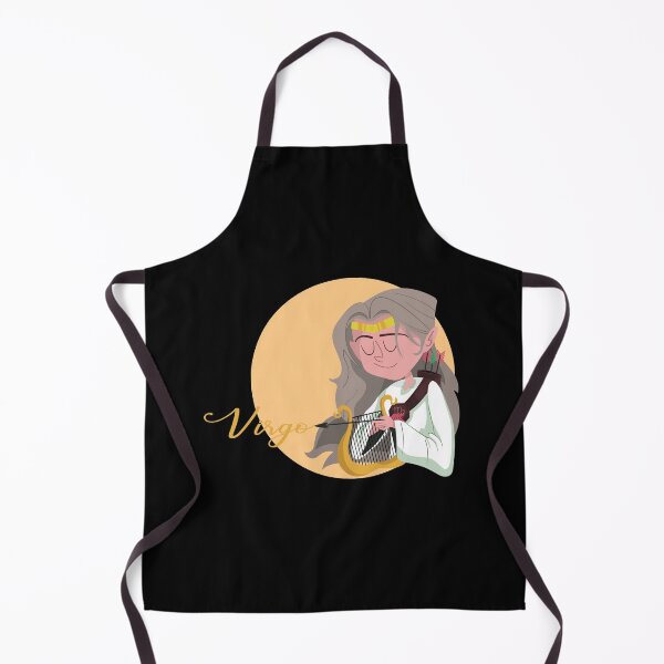 Item preview, Zodiac Virgo astrological sign character graphic designed and sold by AstroShop1.