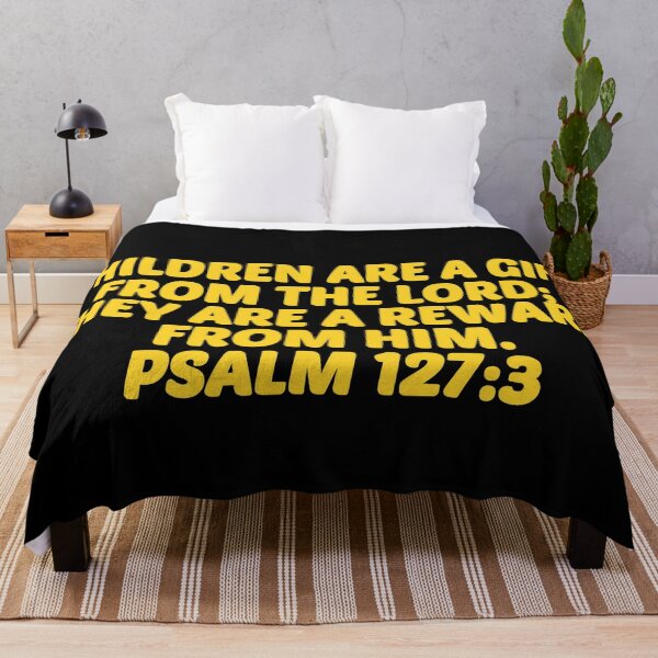 Item preview, Bible Verse Psalm 127:3 designed and sold by Prayingwarrior.