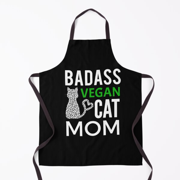 Item preview, Badass vegan cat mom  designed and sold by Wideworld.