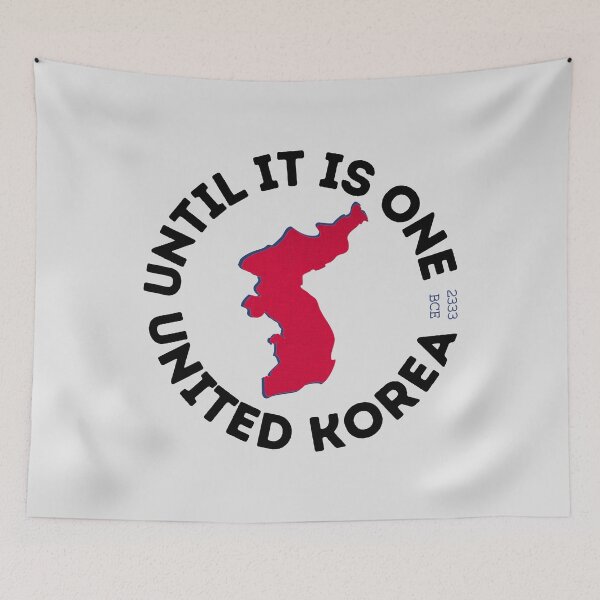 Item preview, Until It Is One UNITED KOREA designed and sold by SeoulJourner.
