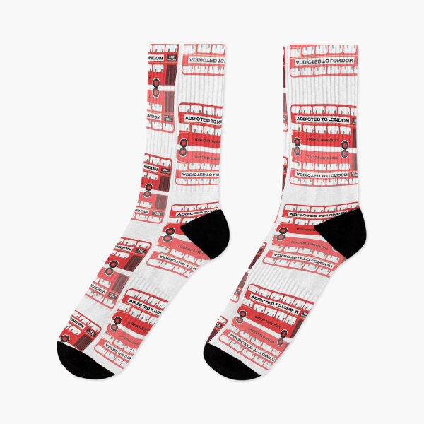 Item preview, Addicted To London Red Double Decker Bus Reflection designed and sold by WhimsicaliTee.