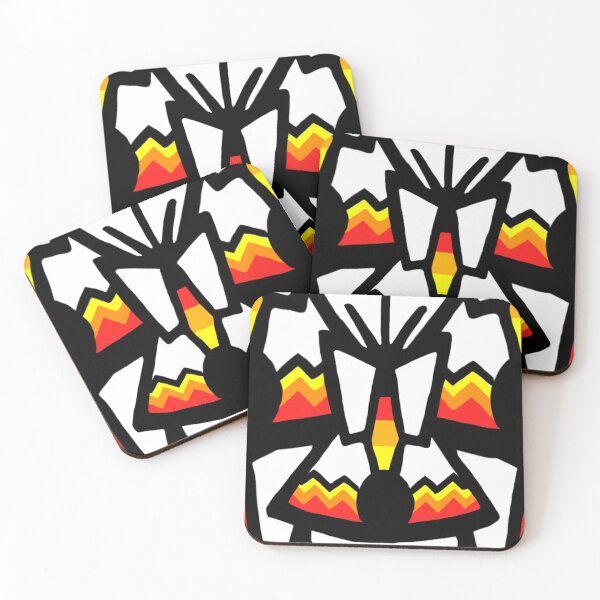 Artikelvorschau,  Native American White / Fire Color Tipi Design entworfen und verkauft von JMWCD.